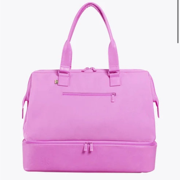 BEIS Handbags - NWT Beis Weekender Bag Berry